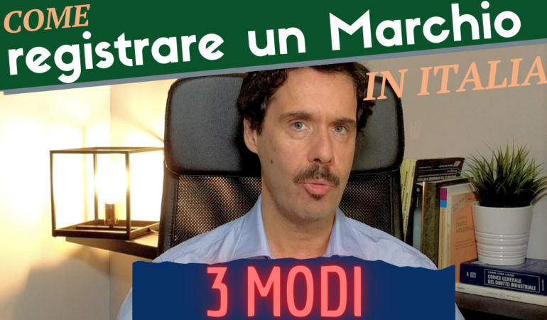 copertina video dal titolo Come registrare un marchio in Italia: 3 modi