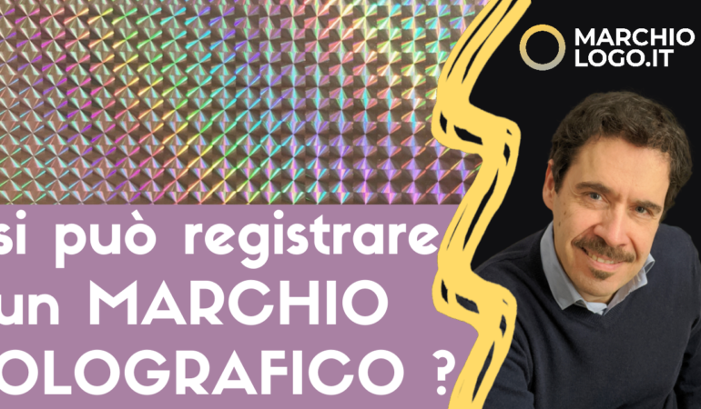 copertina video dal titolo Si può registrare un marchio olografico?